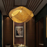 Woven Mesh Oval for Dining Room Pendant Light - Clowas